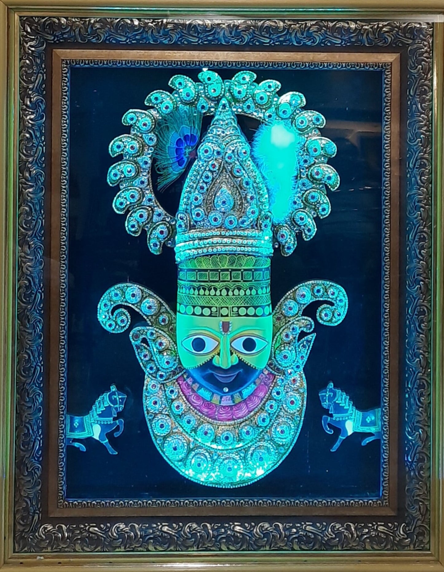 Khatu Shyam 3d Painting