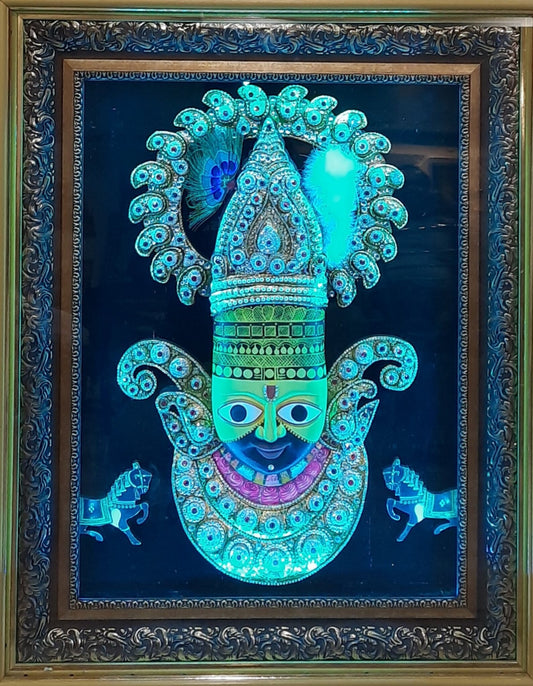 Khatu Shyam 3d Painting